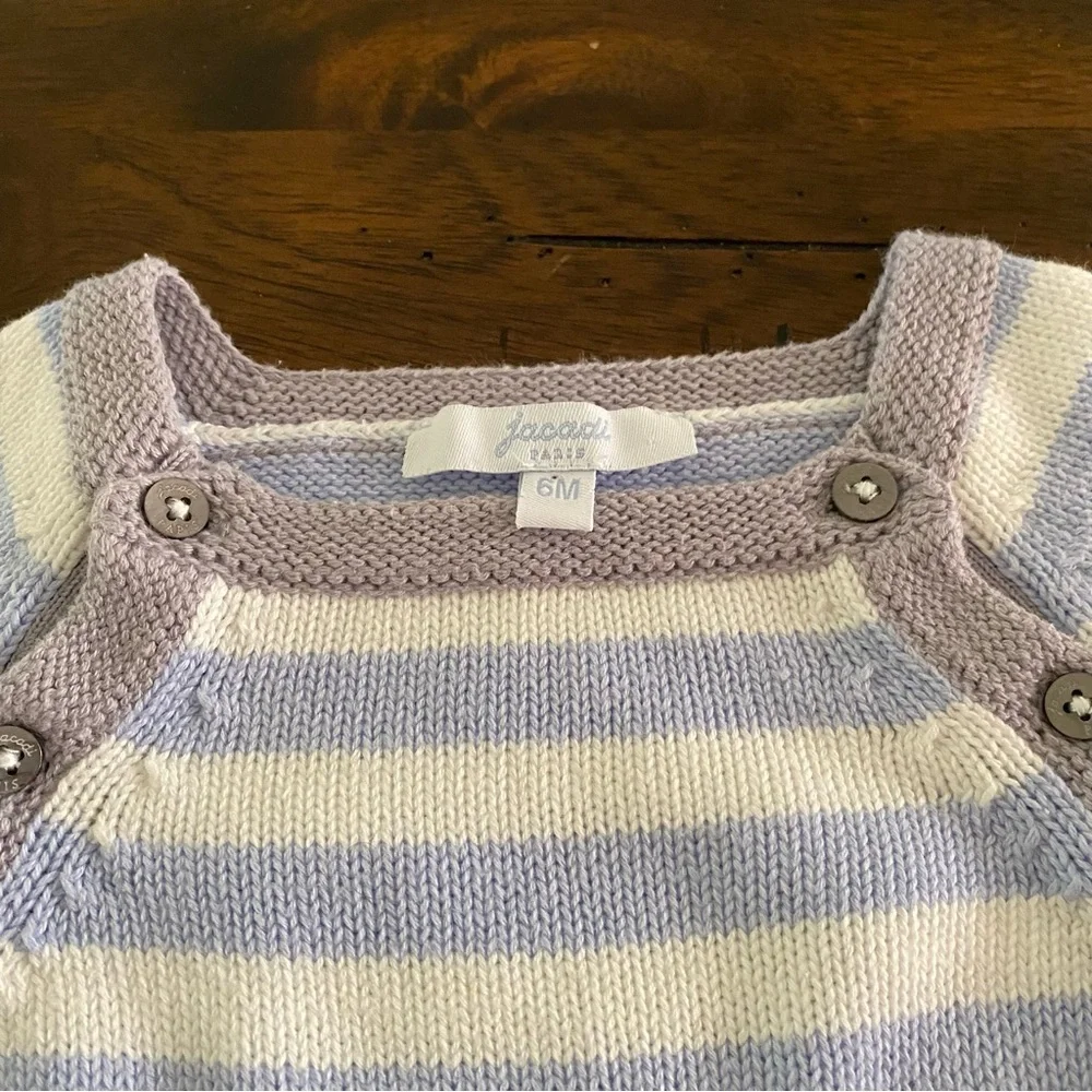 Jacadi Paris Baby Knit Stripes Sweater